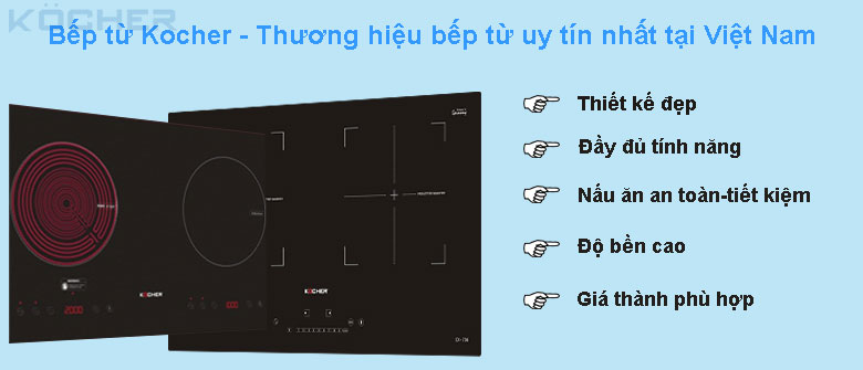 Kocher bếp từ tốt nhất
