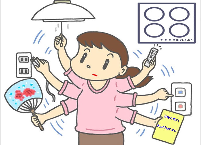 Tổng hợp ưu/nhược điểm của bếp từ inverter Tổng hợp ưu/nhược điểm của bếp từ inverter