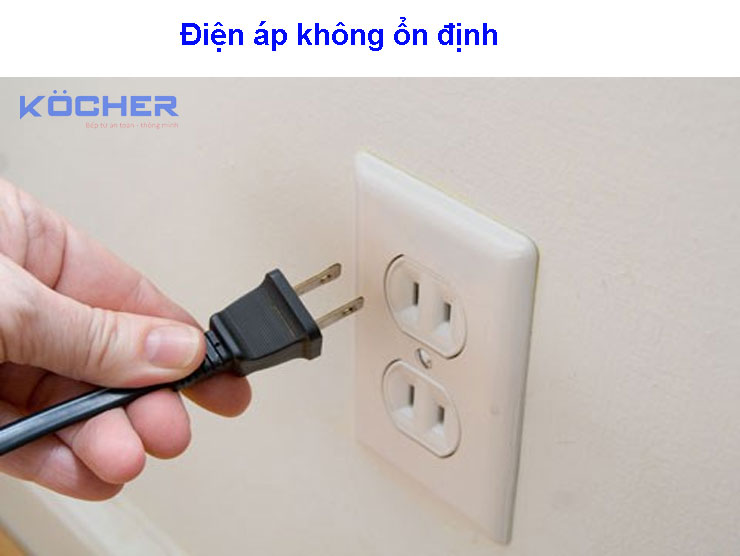 Điện áp không ổn định Điện áp không ổn định