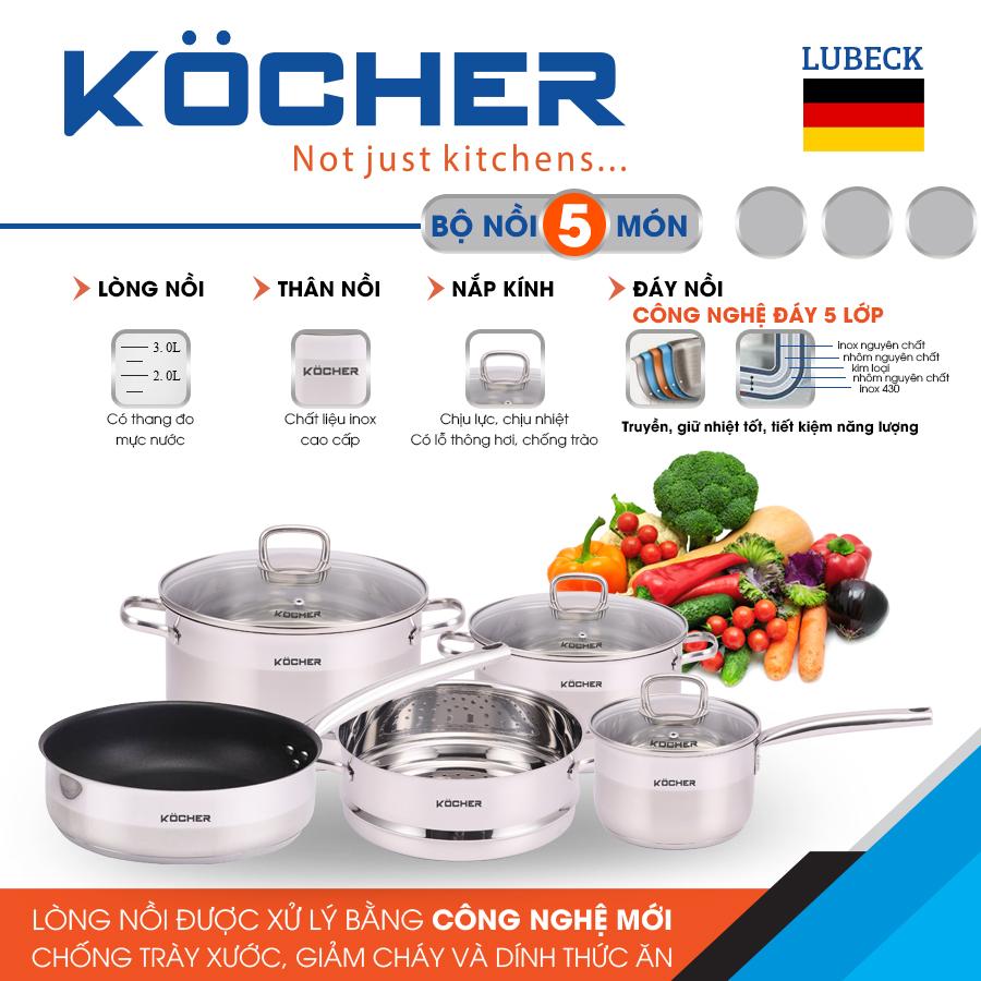 Nồi bếp từ Kocher Nồi bếp từ Kocher