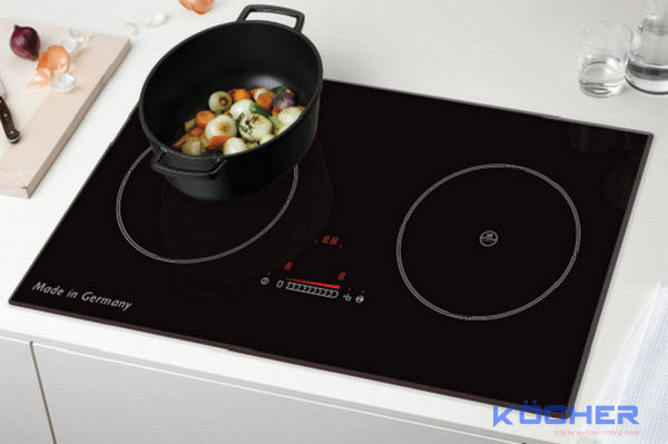 Lỗi E0 bếp từ do đặt sai vị trí nồi