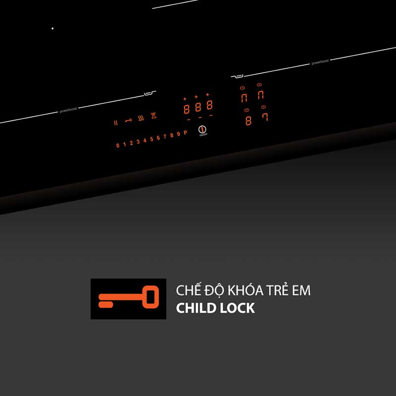 Chế độ khóa trẻ em Child Lock