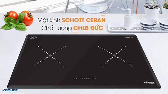 Mặt kính bếp từ Schott Ceran chất lượng CHLB Đức