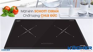 Tại sao lại sử dụng kính Schott Ceran trên bề mặt bếp từ ?