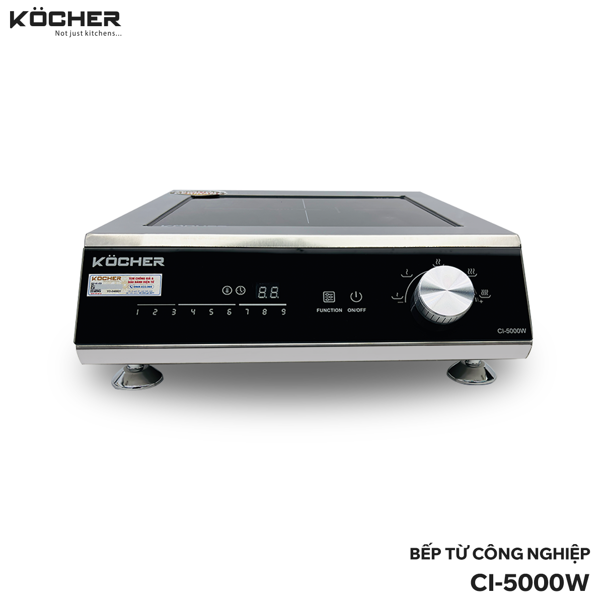 KOCHER CI-5000W: Xu Thế Mới Của Căn Bếp Kinh Doanh