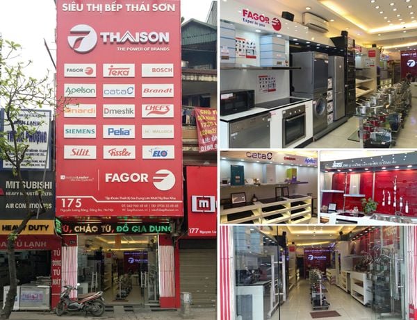 Mua bếp từ, bếp hồng ngoại ở siêu thị bếp Thái Sơn chính hãng, uy tín