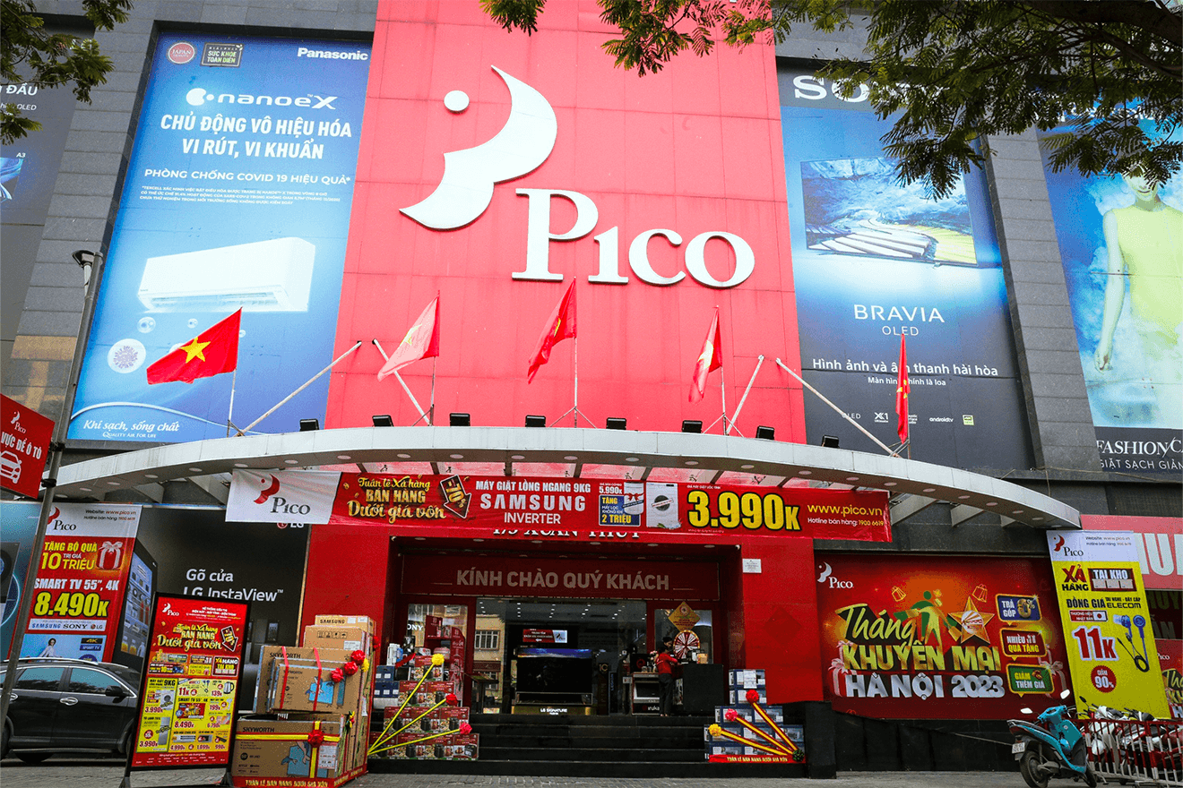 Mua bếp từ, bếp hồng ngoại ở Pico đa dạng hãng
