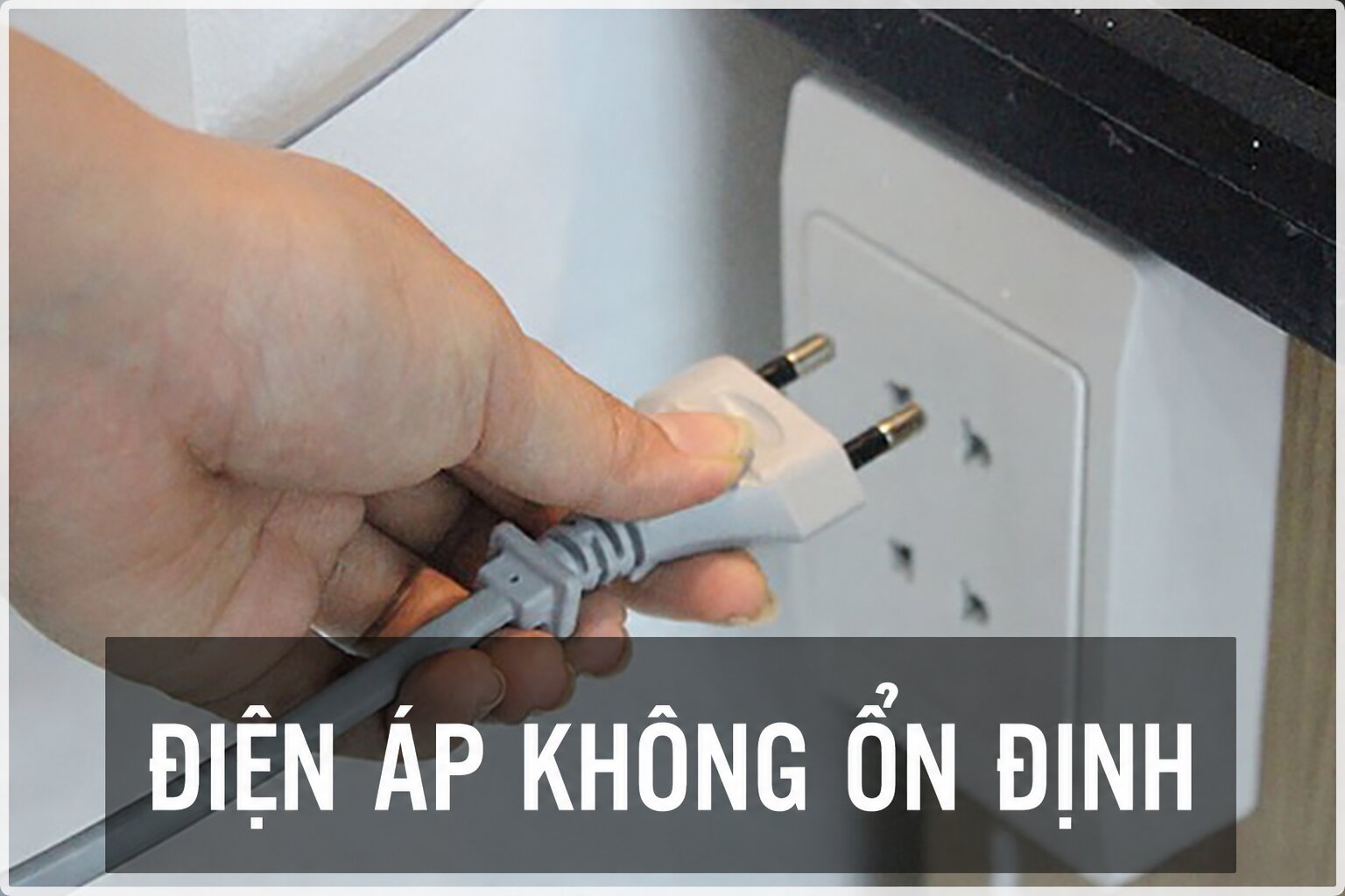 Điện áp không ổn định khiến gián đoạn công suất, nấu lâu sôi hoặc sôi ko đều
