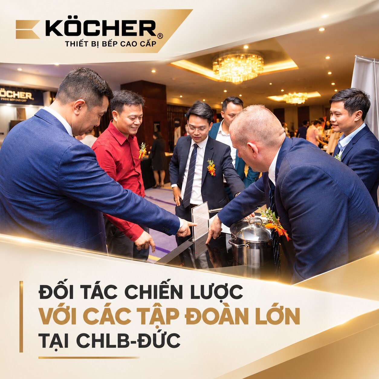 Tuyển đại lý nhà phân phối bếp từ Kocher trên toàn quốc