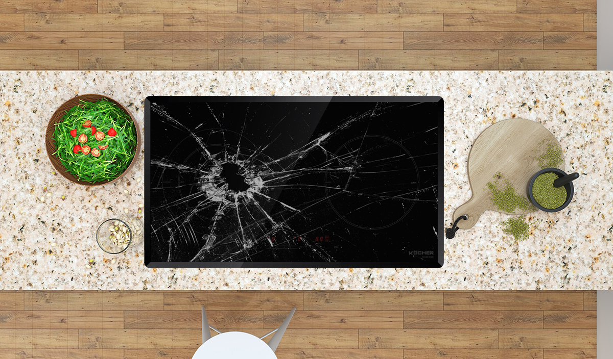 Cách thay bếp từ bị vỡ mặt kính Cách thay bếp từ bị vỡ mặt kính