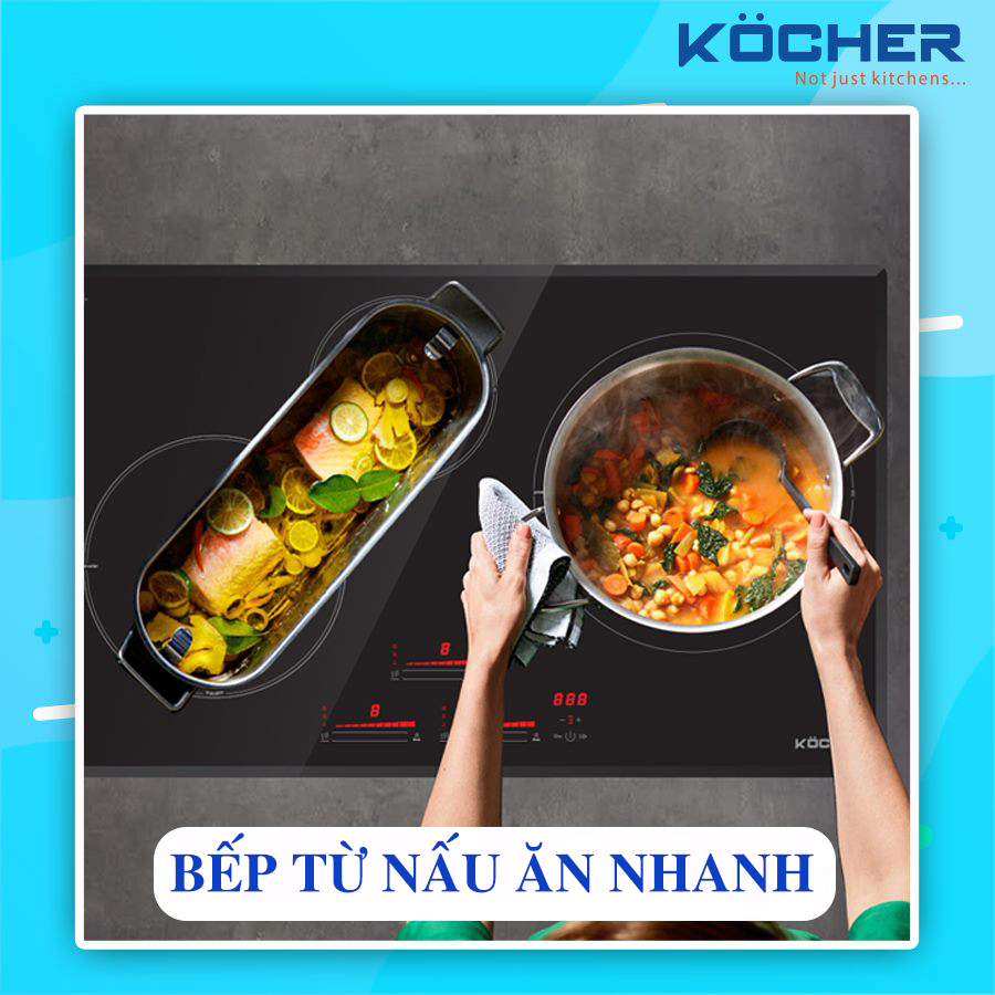 Bếp từ nấu ăn nhanh