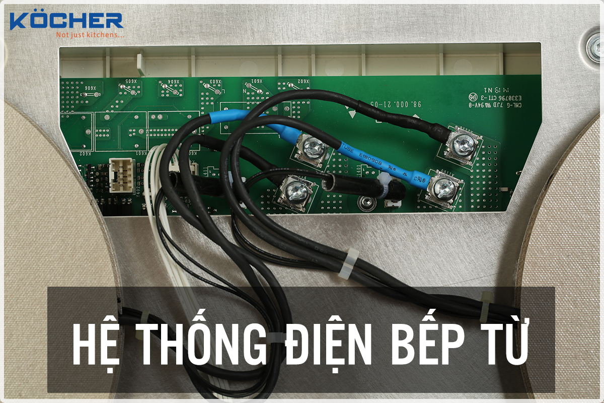 Nguồn điện bếp từ tiêu chuẩn phải bao gồm 3 dây lửa, trung tính và tiếp đất Nguồn điện bếp từ tiêu chuẩn phải bao gồm 3 dây lửa, trung tính và tiếp đất