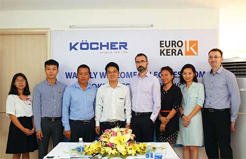 Kocher hợp tác với nước ngoài