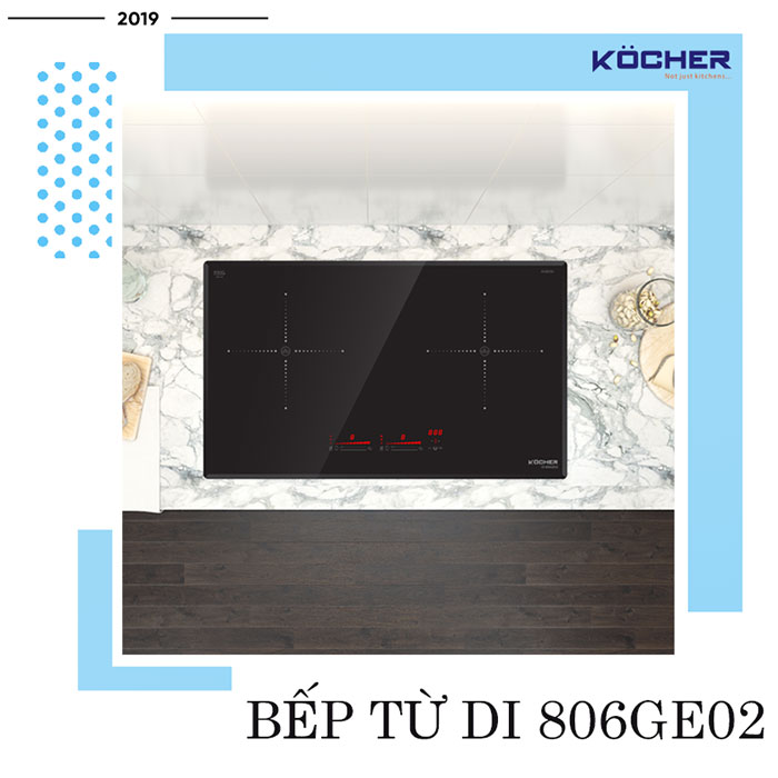 Bếp từ DI 806GE02 - bếp từ đôi tốt nhất của Kocher Bếp từ DI 806GE02 - bếp từ đôi tốt nhất của Kocher