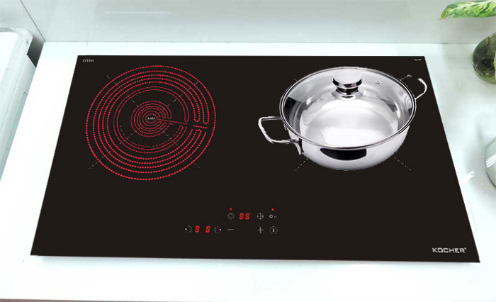 Đặt sai vị trí nồi