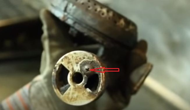 bộ đốt của bếp gas