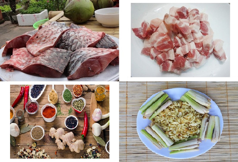 Có 4 nguyên liệu cơ bản cho một nồi cá kho ngon