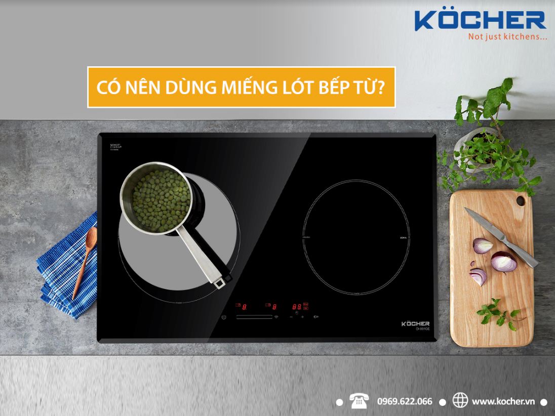 Có nên dùng miếng lót bếp từ?