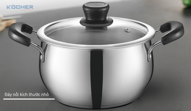 Đáy nồi kích thước nhỏ Đáy nồi kích thước nhỏ