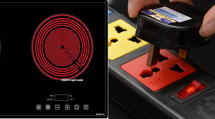 Phải làm gì khi bếp hồng ngoại tự động ngắt