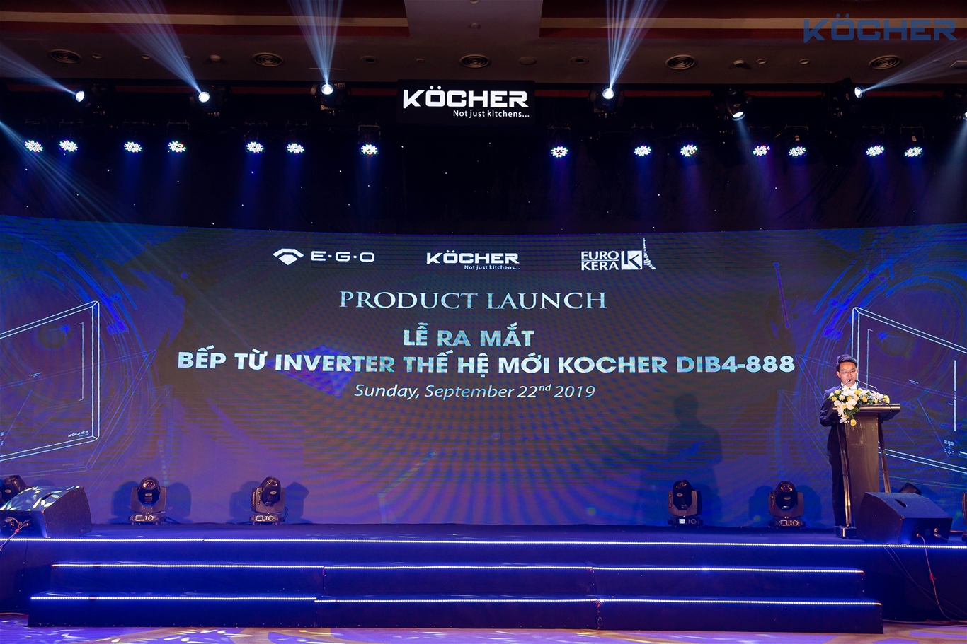 Lễ ra mắt sản phẩm bếp từ thế hệ mới DIB4-888 Lễ ra mắt sản phẩm bếp từ thế hệ mới DIB4-888
