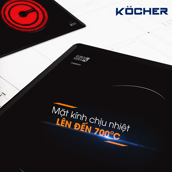 Mặt Kinh Eurokera chịu nhiệt tốt Mặt Kinh Eurokera chịu nhiệt tốt