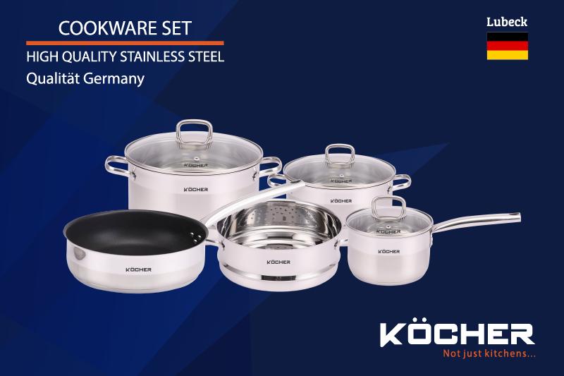 Nồi bếp từ Kocher 5 món Nồi bếp từ Kocher 5 món