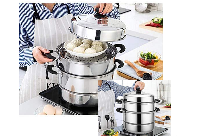 Nồi hấp bếp từ cỡ lớn