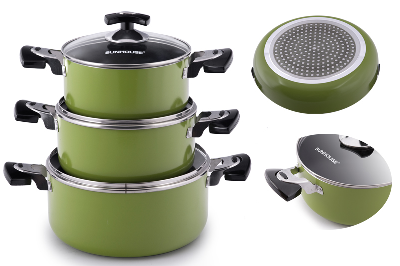Nồi nhôm đáy từ Sunhouse Nồi nhôm đáy từ Sunhouse