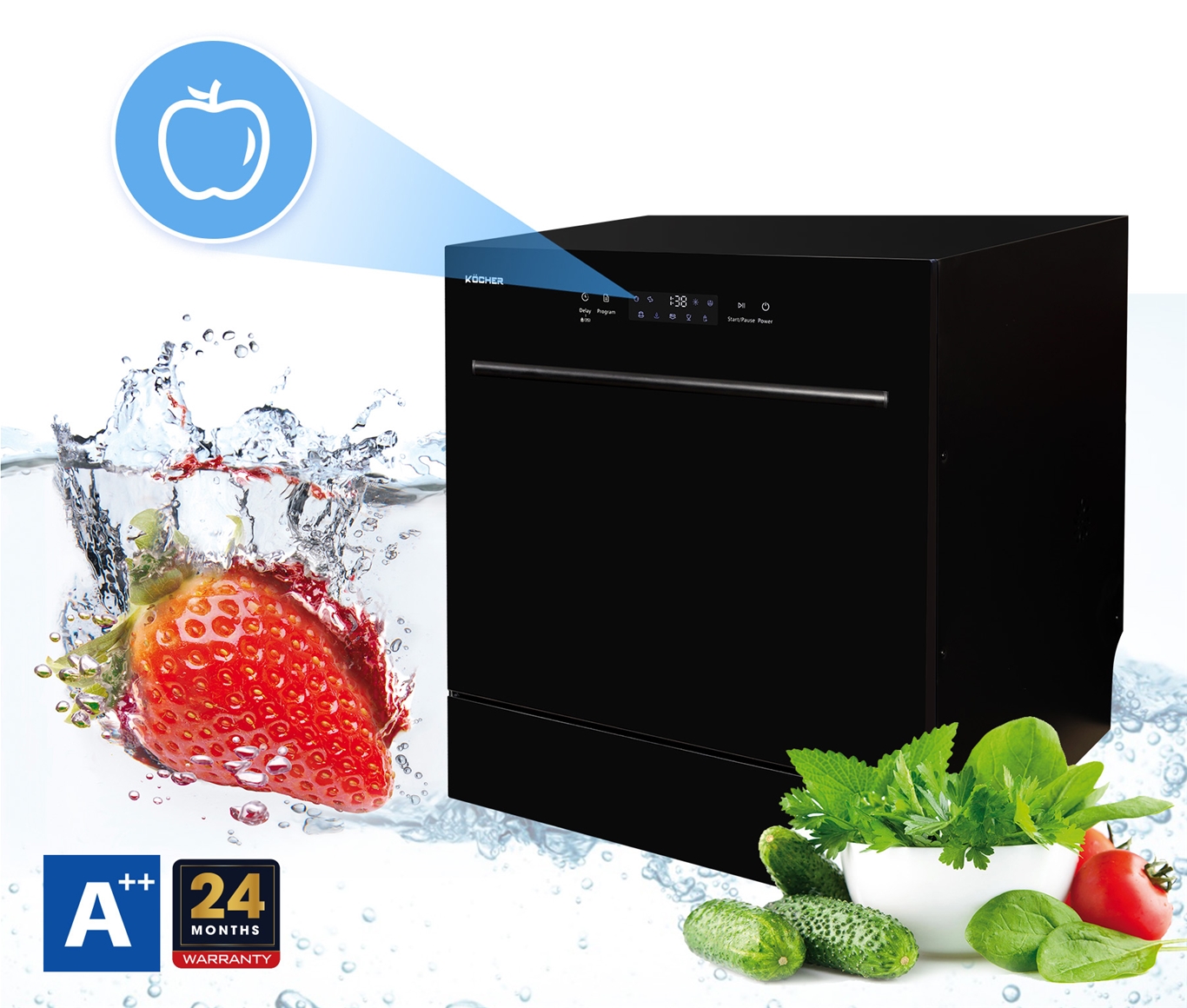 Máy rửa bát rửa trái cây