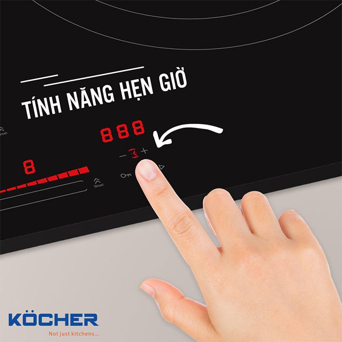 Tính năng hẹn giờ của bếp từ loại nào tốt nhất?