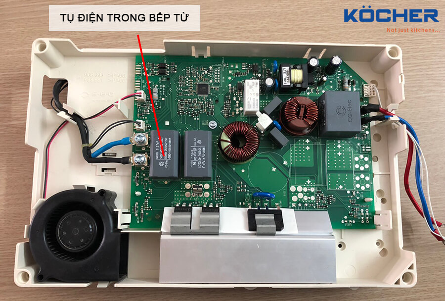 tụ điện bếp từ