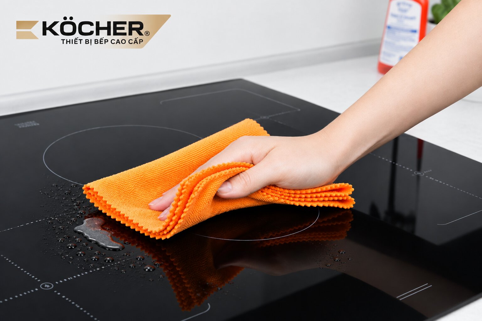Cách vệ sinh bếp từ Kocher