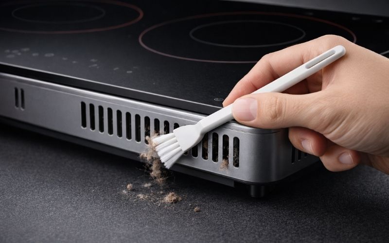 Bạn nên vệ sinh khe tản nhiệt thường xuyên để đảm bảo hiệu quả tản nhiệt tốt nhất. (Nguồn ảnh: Internet)