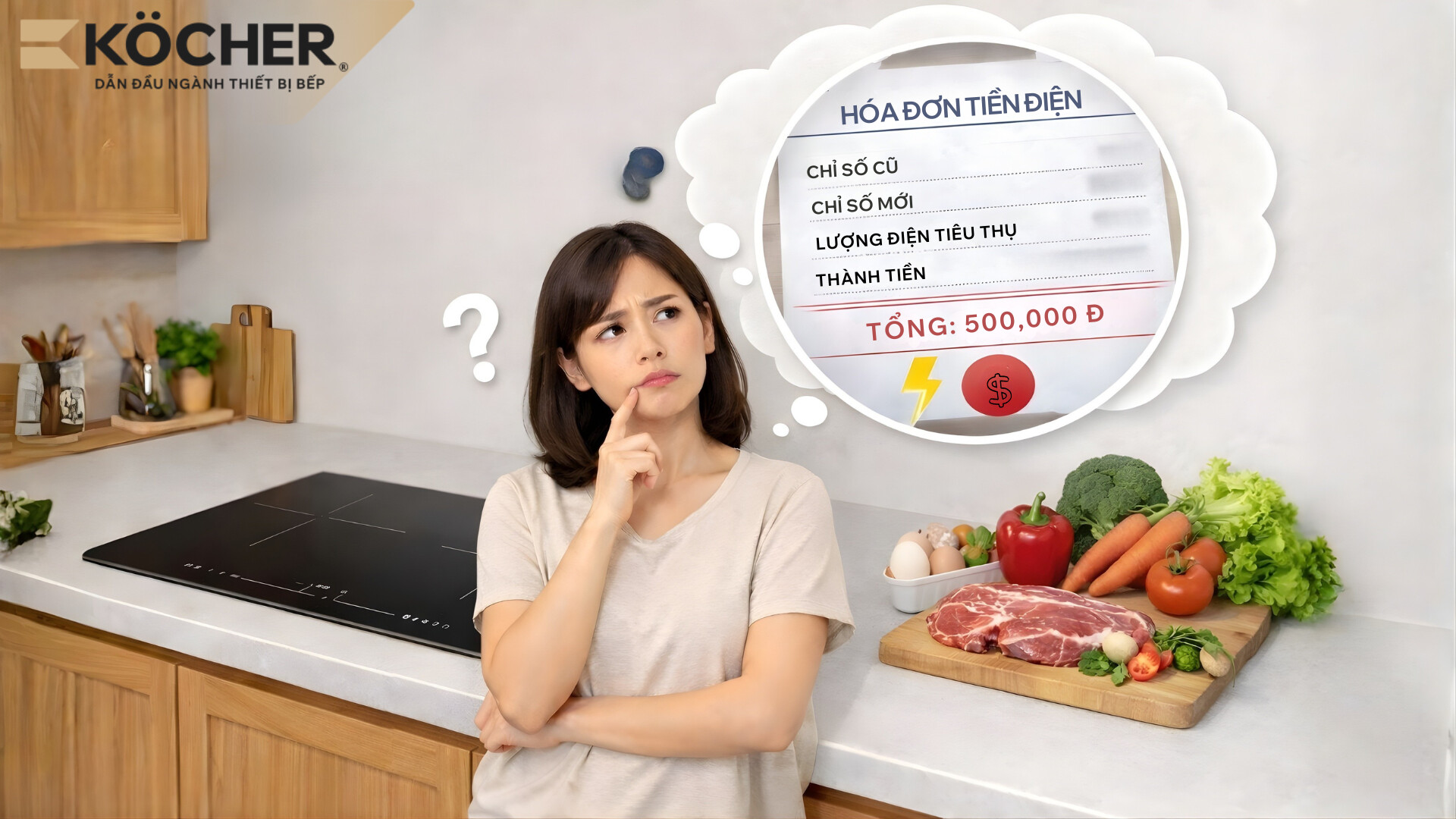 Bếp từ có tốn điện không? Bếp từ không tốn nhiều điện vì thời gian nấu bằng bếp từ nhanh hơn tới 60% so với bếp ga và bếp hồng ngoại.