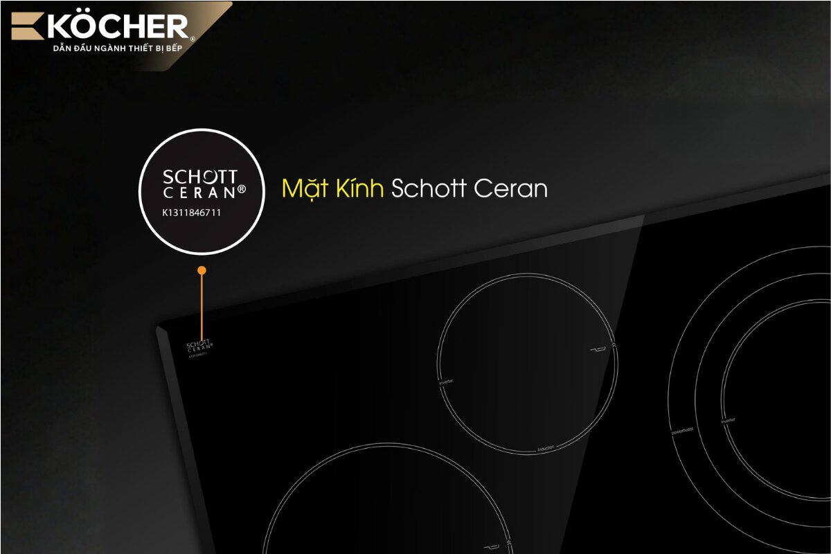 Phần cạnh được mài vát tinh tế