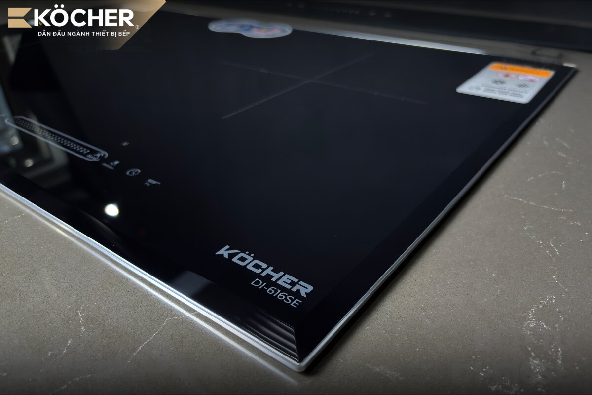 Bếp DI-616SE được trang bị công nghệ Inverter tiên tiến giúp tiết kiệm tới 35% điện năng tiêu thụ.