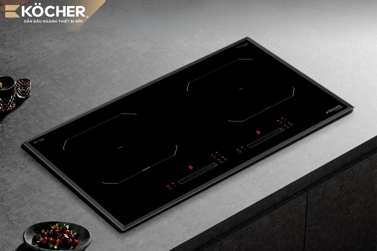 Bếp từ DI-608SE với chế độ hẹn giờ độc lập từng vùng nấu giúp người dùng dễ dàng kiểm soát thời gian khi nấu các món hầm, ninh.