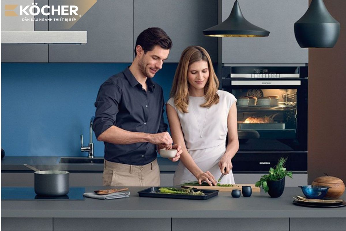 Köcher hướng tới xây dựng không gian bếp Việt hiện đại, chuẩn Âu
