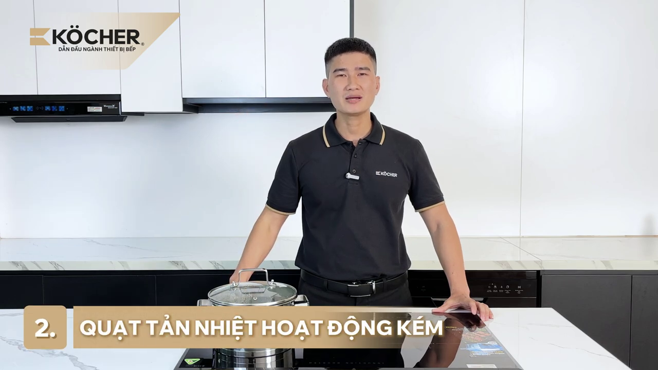 Quạt tản nhiệt hoạt động kém