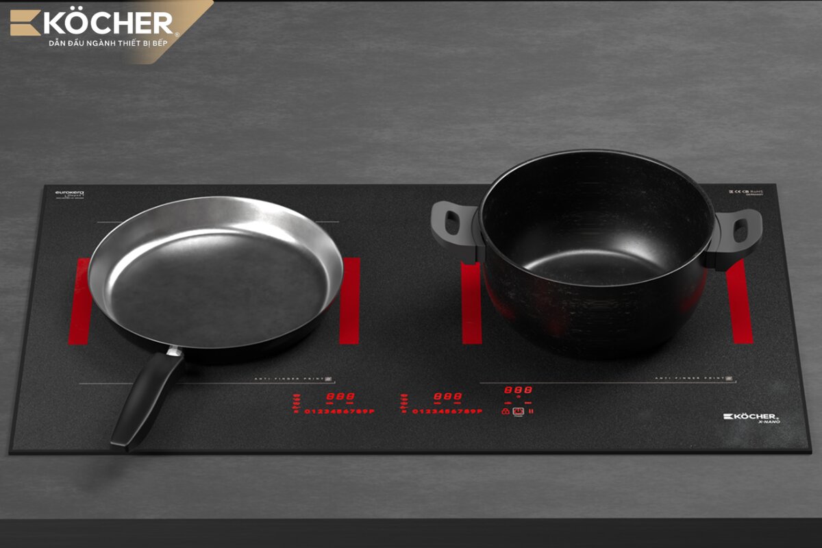 Bếp từ sẽ phù hợp hơn cho không gian bếp hiện đại, tối giản.