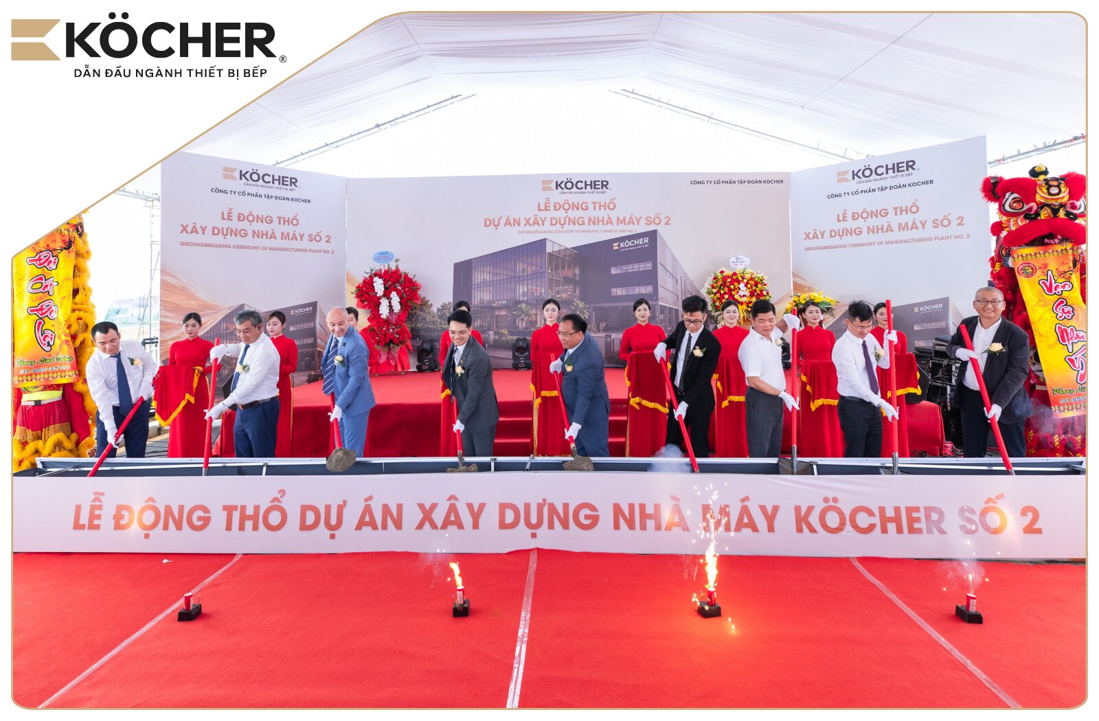 Köcher chọn con đường trở thành nhà sản xuất bếp từ tiêu chuẩn Đức thay vì chỉ phân phối sản phẩm