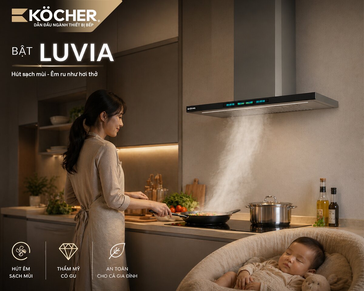 Bếp từ vận hành êm ái là một trong những tiêu chí khách hàng hiện nay quan tâm hàng đầu