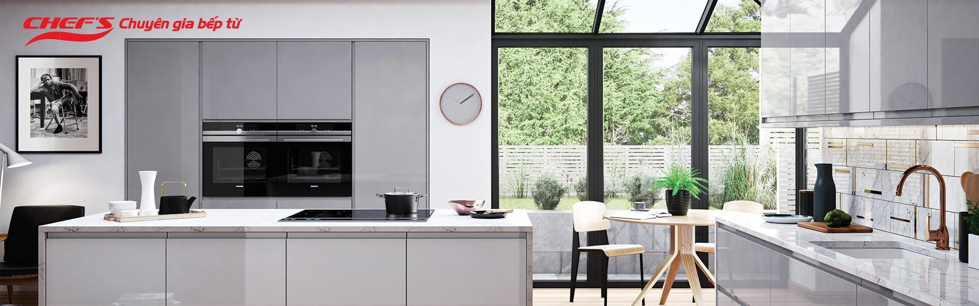 Chefs cung cấp bếp điện từ chất lượng với mức giá phù hợp người Việt. (Nguồn: Internet)