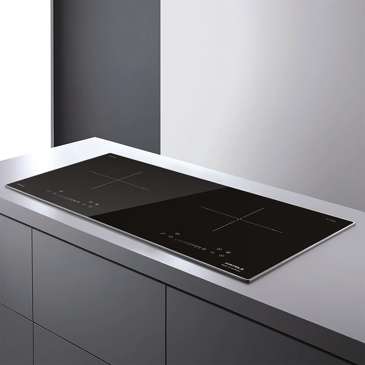 Bếp từ 2 vùng nấu Hafele HC-I7326B với mặt kính Schott Ceran