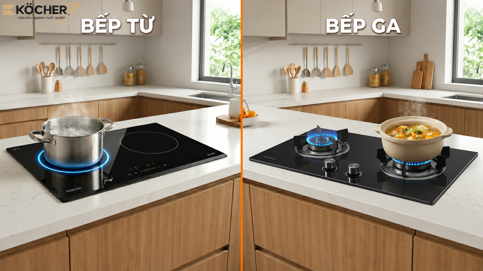 Bếp từ đắt hơn bếp ga về chi phí ban đầu nhưng lại tiết kiệm hơn về lâu dài