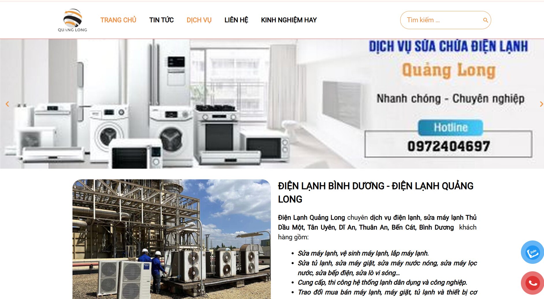 Điện lạnh Quảng Long
