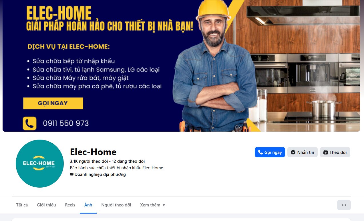 Trung Tâm điện tử Elec-Home sửa bếp từ Hải Phòng